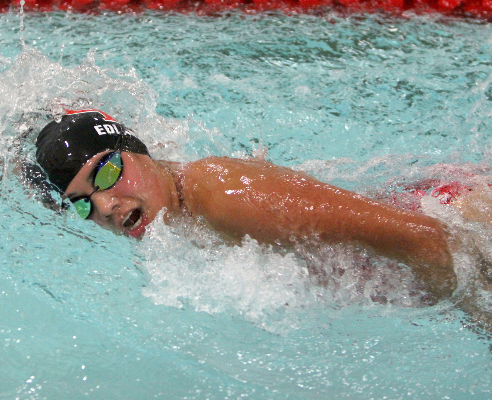 Hudson at Chi-Hi girls swimming 9-10-19